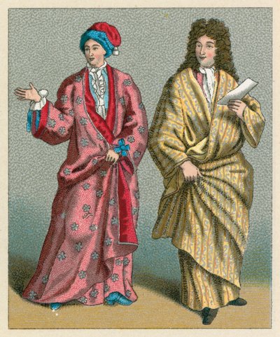 Kostým Francie XVII-XVIII století od French School