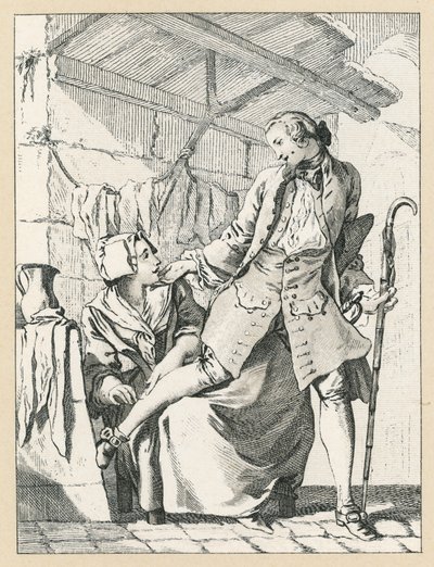 Kostým Francie XVIII. cent od French School