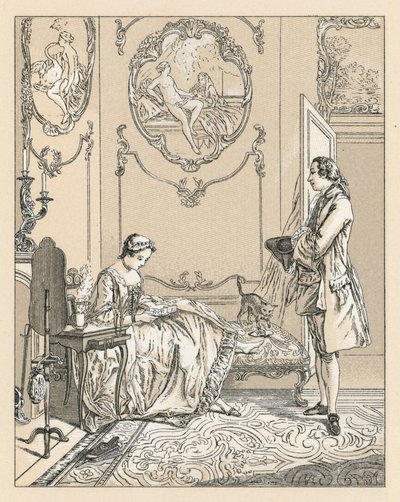 Kostým Francie XVIII. cent od French School