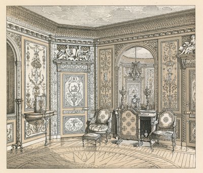 Kostým Francie XVIII. cent od French School