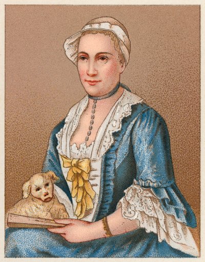 Kostým Francie XVIII. cent od French School