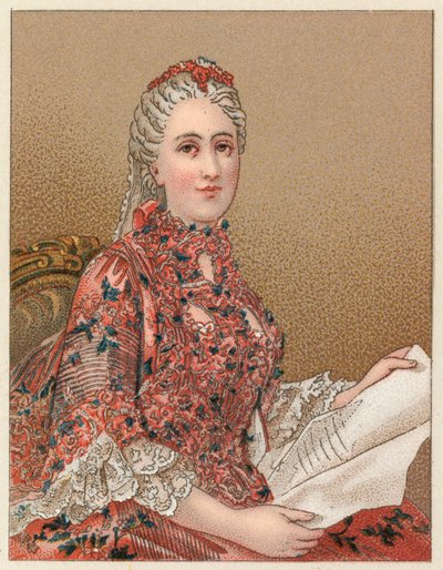 Kostým Francie XVIII. cent od French School