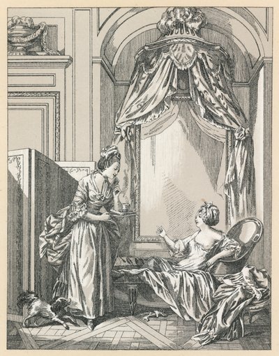 Kostým Francie XVIII. cent od French School