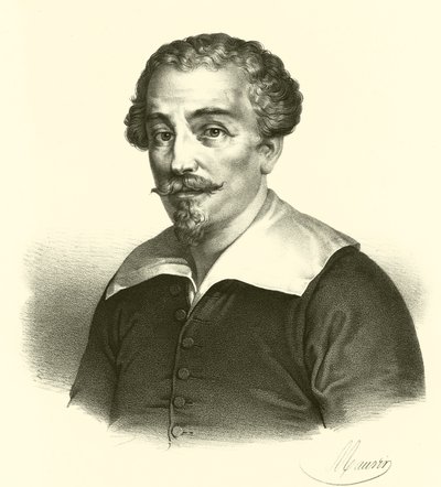 Francisco Albany Or Albano, Portrét (rytina) od French School