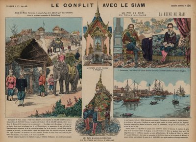 Francouzsko-siamská válka, 1893 od French School