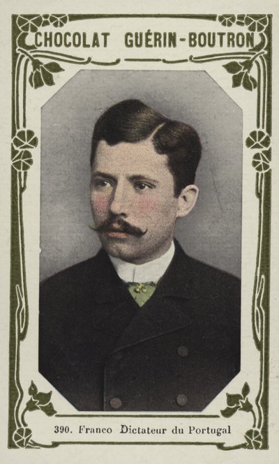 Franco, portugalský diktátor (barevné foto) od French School