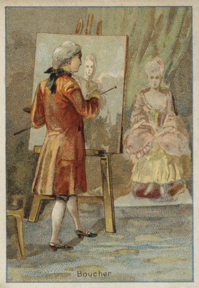 Francois Boucher, francouzský malíř od French School