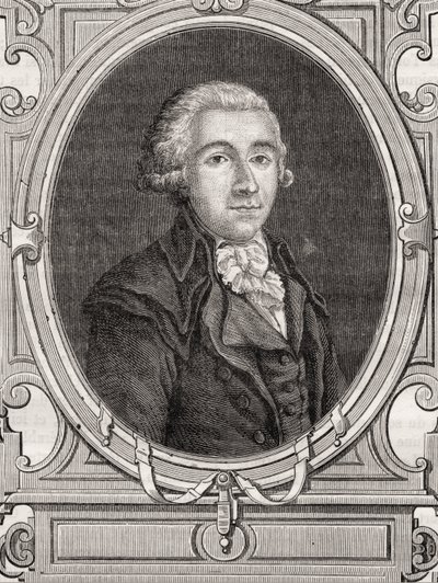 Francois Nicolas Leonard Buzot, z „Histoire de la Revolution Francaise“ od Louise Blanca (1811-82) od French School