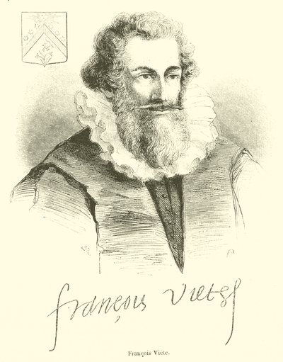 Francois Viete (rytina) od French School