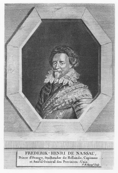 Frederick Henry, princ z Orange-Nassau (rytina) od French School