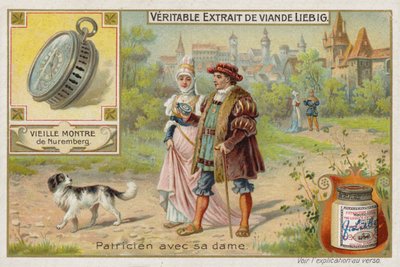 Francouzský masový extrakt (Bouillon), Námluvný pár od French School