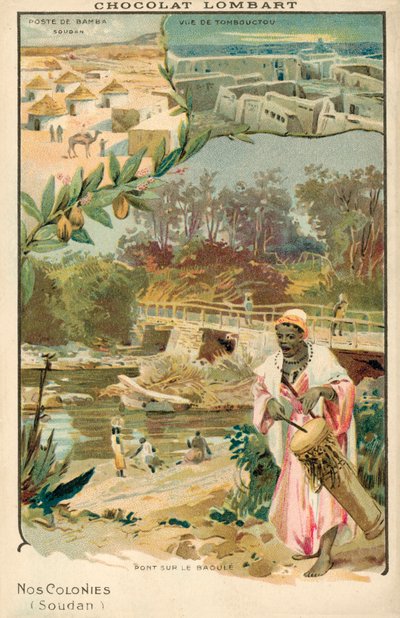 francouzský Súdán (chromolitho) od French School