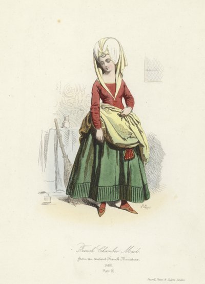 Francouzská komorná, 15. století od French School