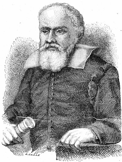 GALILEO GALILEI (1564-1642) (kaiverrus) od French School