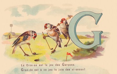 G: Lakros je hra chlapců; velká je v této hře radost ptáků. od French School