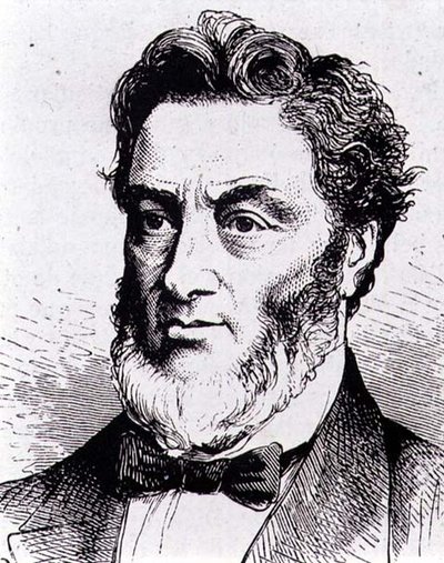 Gabriel-Claude-Jules Favre (1809-1880) francouzský politik (rytina) od French School