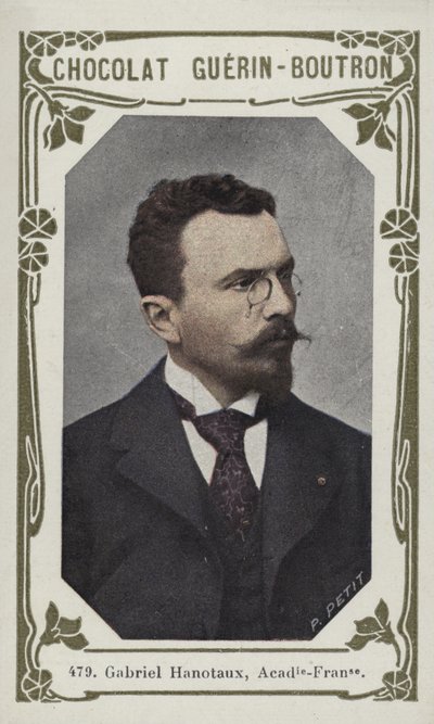 Gabriel Hanotaux, Academie-Francaise (barevné foto) od French School