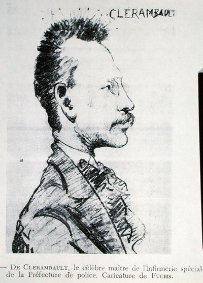Gaetan Gatian de Clerambault (1872-1934) (litho) od French School