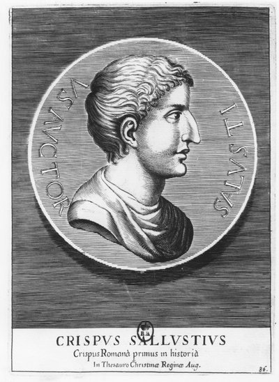 Gaius Sallustius Crispus, Sallust (rytina) od French School
