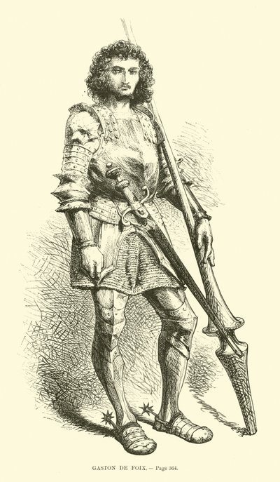 Gaston z Foix od French School