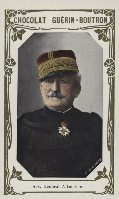 Generál Altmayer (barevné foto) od French School