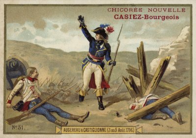 Generál Augereau v bitvě u Castiglione, Itálie, francouzské revoluční války, 3-5 srpna 1796 od French School