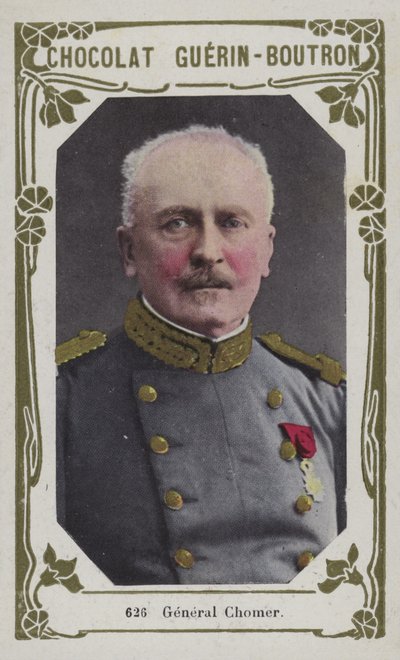 General Chomer (barevná fotografie) od French School