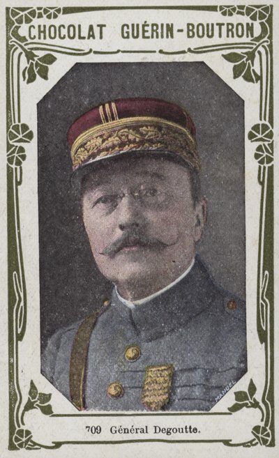 General Degoutte (barevná fotografie) od French School