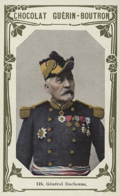 Generál Duchesne (barevná fotografie) od French School