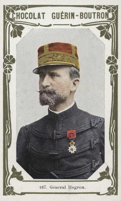 Generál Hagron (barevná fotografie) od French School