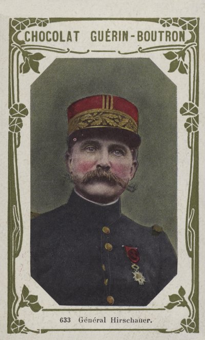 Generál Hirschauer (barevné foto) od French School
