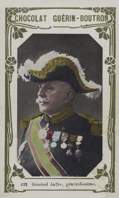 Generál Joffre, nejobecnější (barevná fotografie) od French School