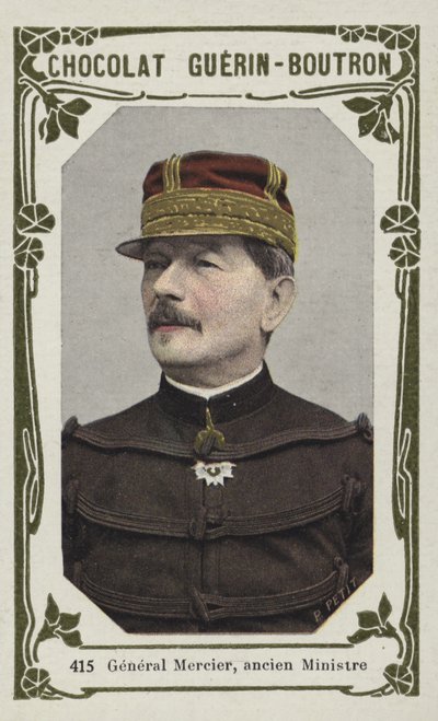 General Mercier, bývalý ministr (barevné foto) od French School