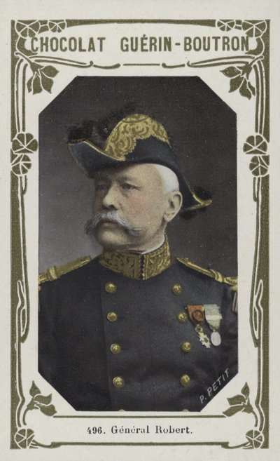 Generál Robert (barevné foto) od French School