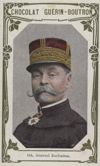 General Zurlinden (barevná fotografie) od French School