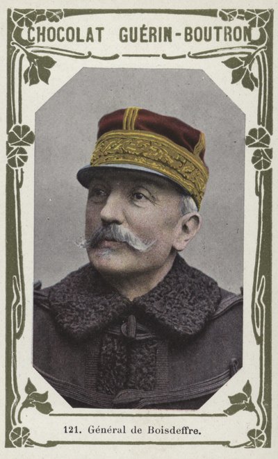 General de Boisdeffre (barevná fotografie) od French School