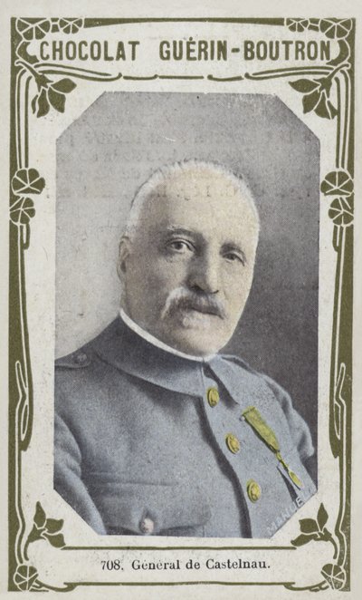General de Castelnau (barevná fotografie) od French School