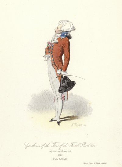 Gentleman doby francouzské revoluce od French School