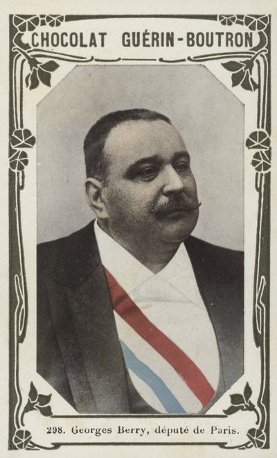 Georges Berry, poslanec za Paříž (barevná fotografie) od French School