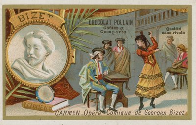 Georges Bizet , francouzský skladatel od French School
