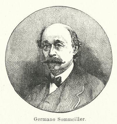 Germano Sommeiller (rytina) od French School