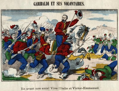 Giuseppe Garibaldi a dobrovolníci od French School