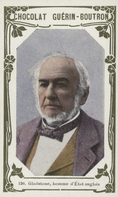 Gladstone, anglický státník (barevná fotografie) od French School