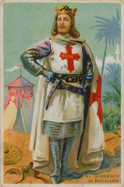 Godfrey z Bouillonu od French School