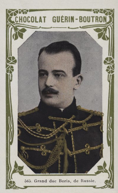 Ruský velkovévoda Boris (barevná fotografie) od French School