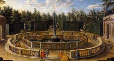Grove of Domes ve Versailles od French School