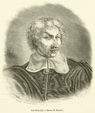 Gui Patin (rytina) od French School