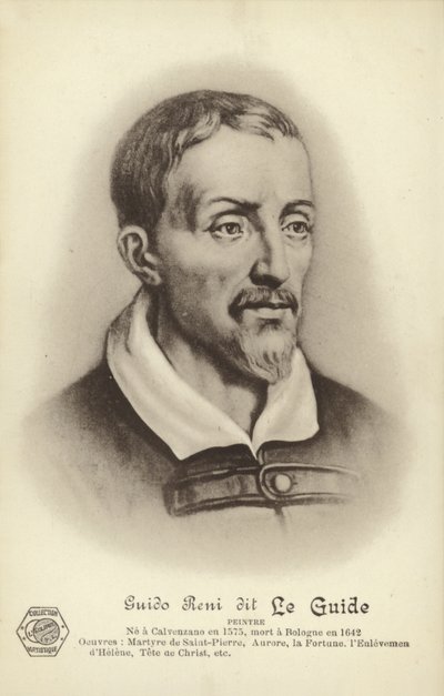 Guido Reni, italský malíř (litografie) od French School
