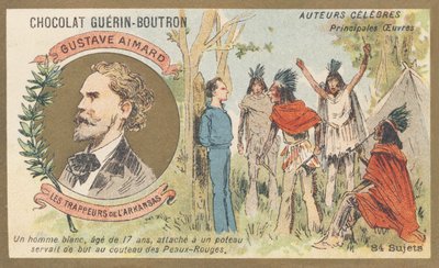 Gustave Aimard (1818-1883), francouzský spisovatel, autor „Les trappers de l