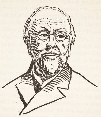 H. Taine, kopie Boris Mestchersky (zemř. 1957), ilustrace z knihy Histoire de la Nation Francaise, Sciences, Volumes I & II, autor Gabriel Hanotaux (1853-1944), 1924 od French School